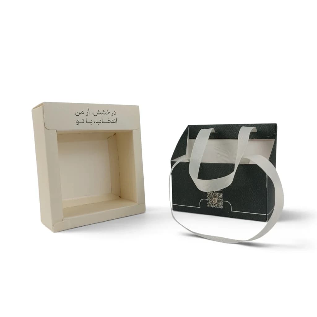 جعبه طلا نیم ست ایندربرد طرح برش مورب کد BG5505 — تصویر ۳