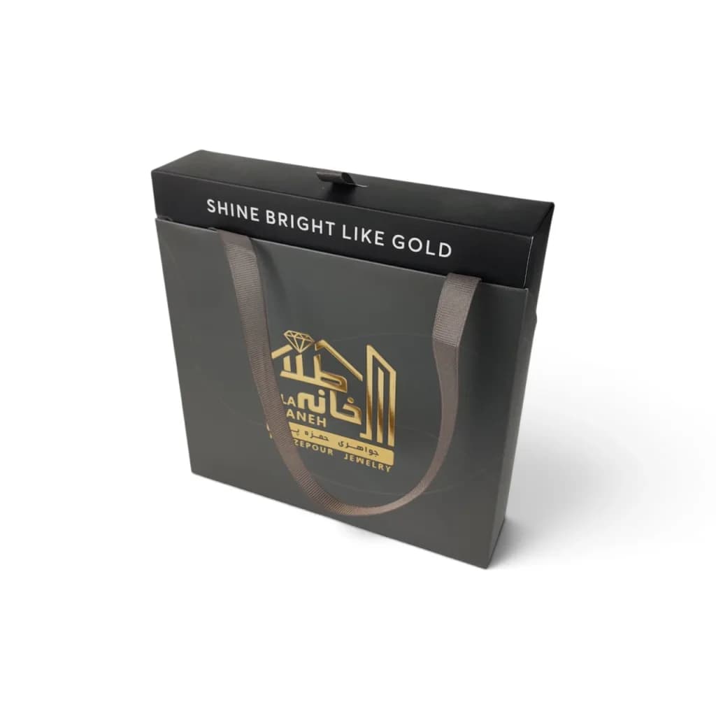 جعبه سرویس طلا ایندربرد طرح مورب کد BG5506 — تصویر ۳