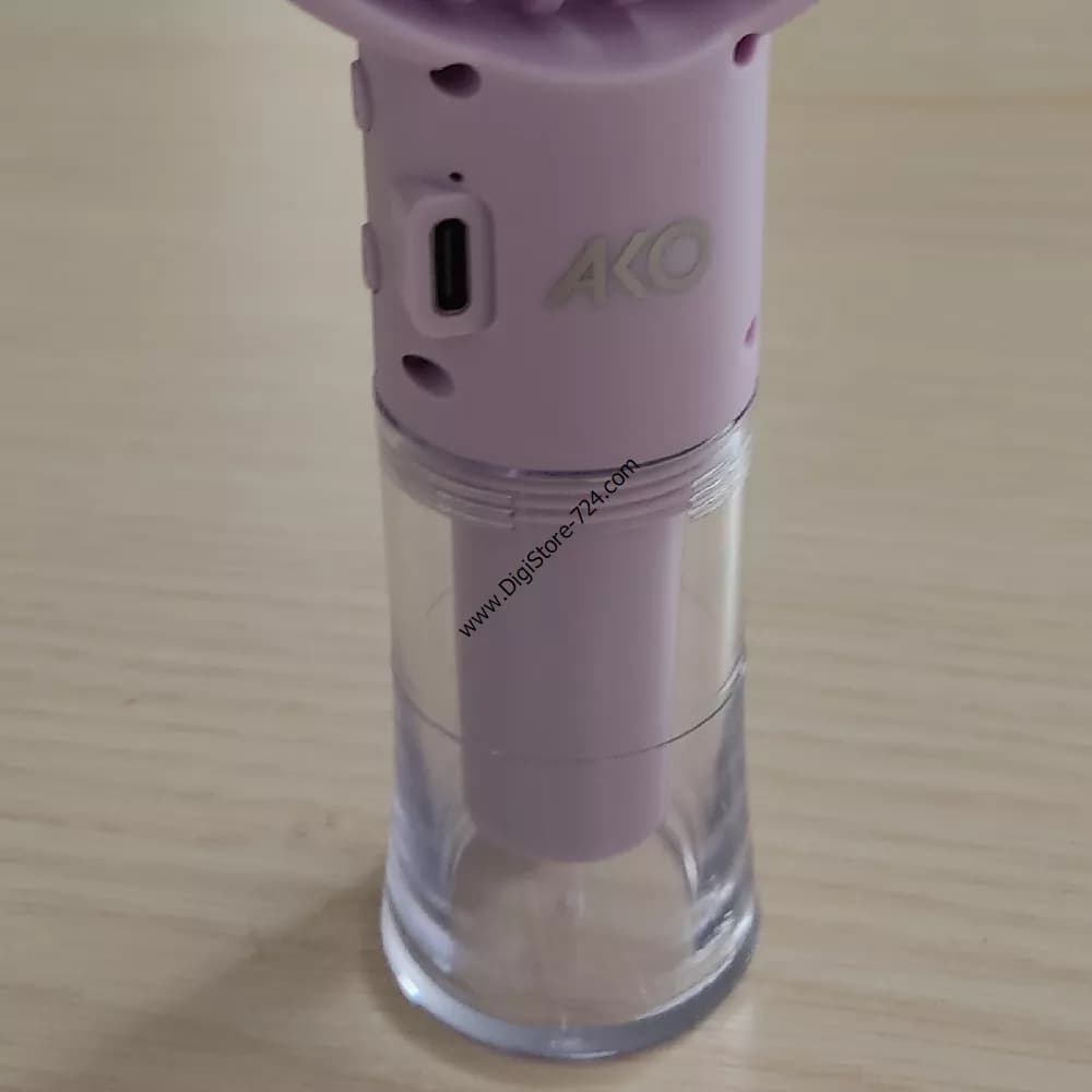 مینی فن رطوبت ساز شارژی دستی مدل AMF-1 — تصویر ۳