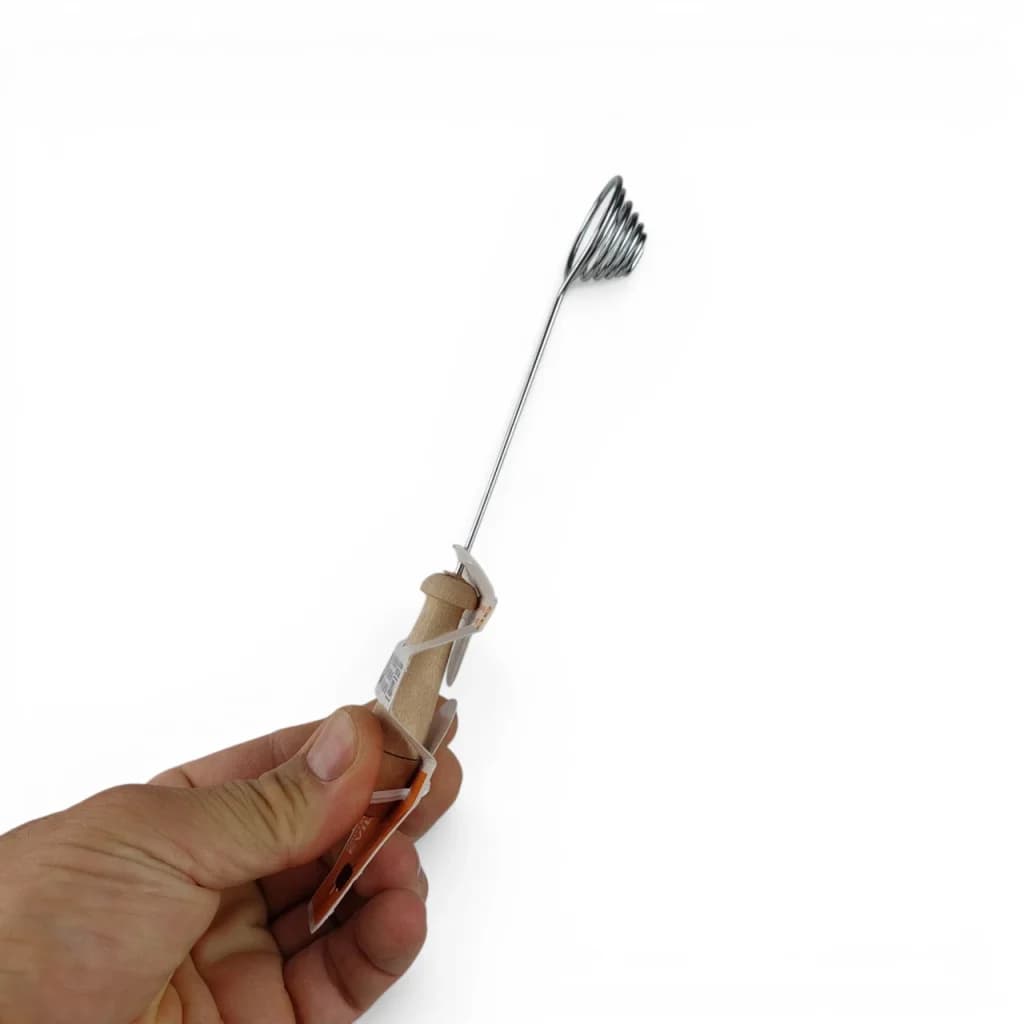 اسپند دودکن فلزی دسته چوبی کد WD6940 — تصویر ۳