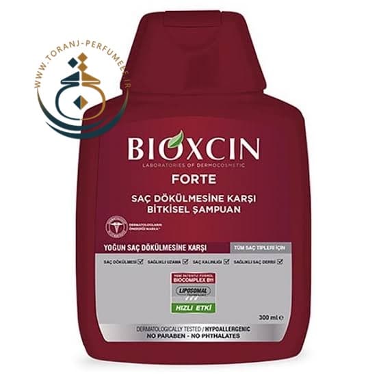شامپو ضد ریزش مخصوص تمامی موها بیوکسین / Bioxcin Forte Shampoo 300ml