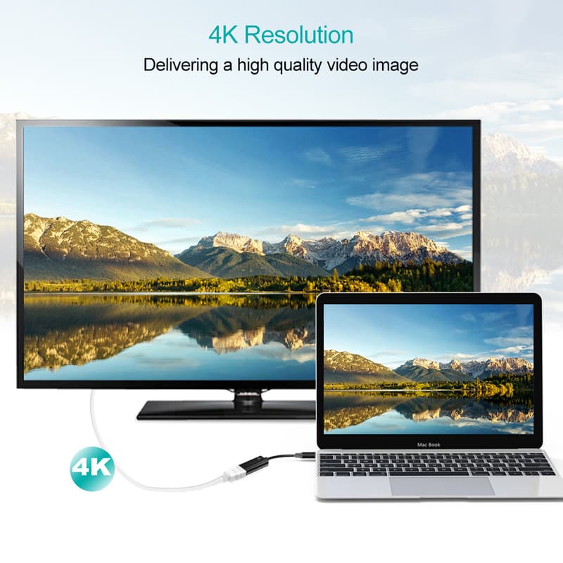 هاب 4k ساپورت USB-C به HDMI چویتک — تصویر ۲