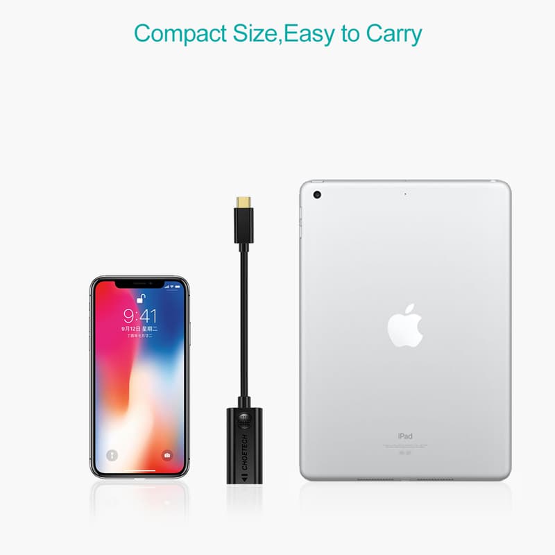 هاب 4k ساپورت USB-C به HDMI چویتک — تصویر ۳