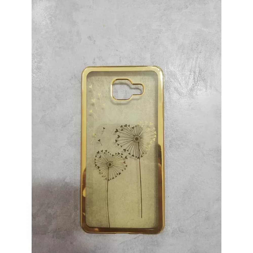 قاب طرح دار سامسونگ A510 طلایی