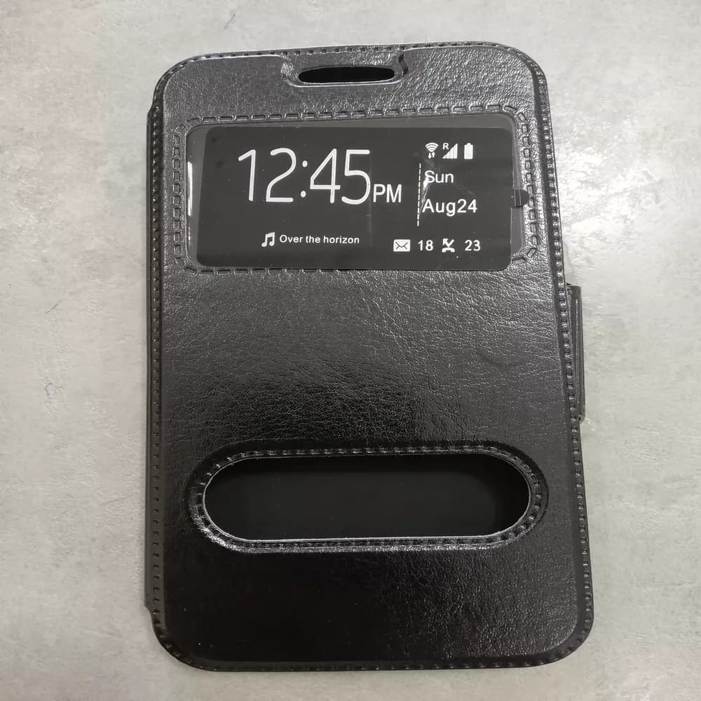 کیف چرمی سامسونگ J330 رنگ مشکی