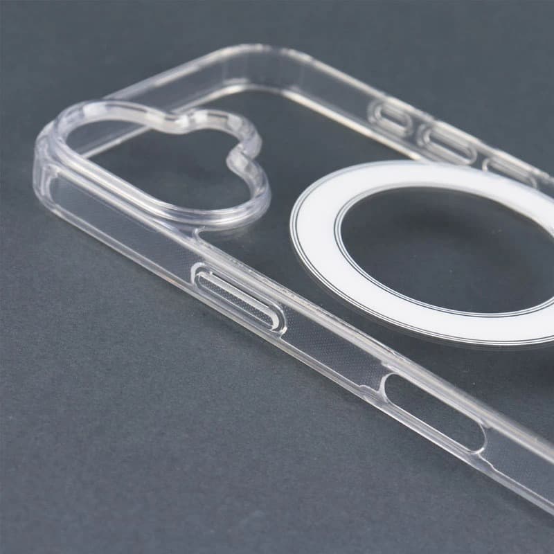 قاب مگ‌سیف شفاف Magnetic آیفون 16 — تصویر ۲