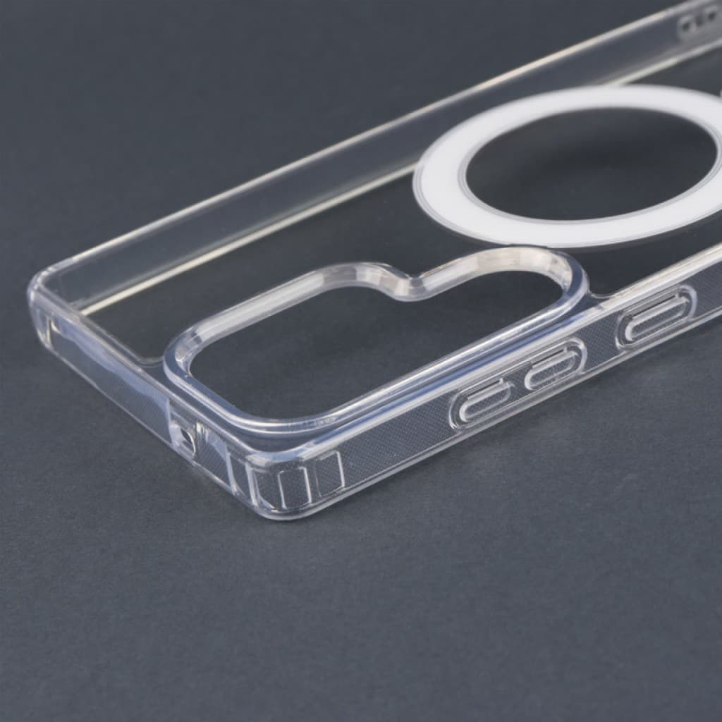 پک دو عددی قاب مگسیف شفاف Magnetic سامسونگ گالکسی اس 25 اولترا — تصویر ۴