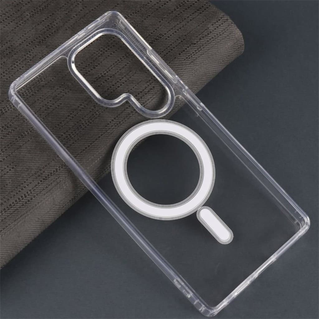 پک دو عددی قاب مگسیف شفاف Magnetic سامسونگ گالکسی اس 25 اولترا — تصویر ۵