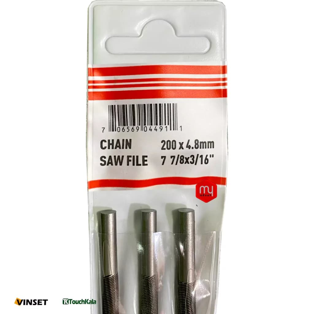 تاچکالا | مشخصات , قیمت و خرید سوهان اره موتوری 4.8mm بسته 3 عددی — تصویر ۲
