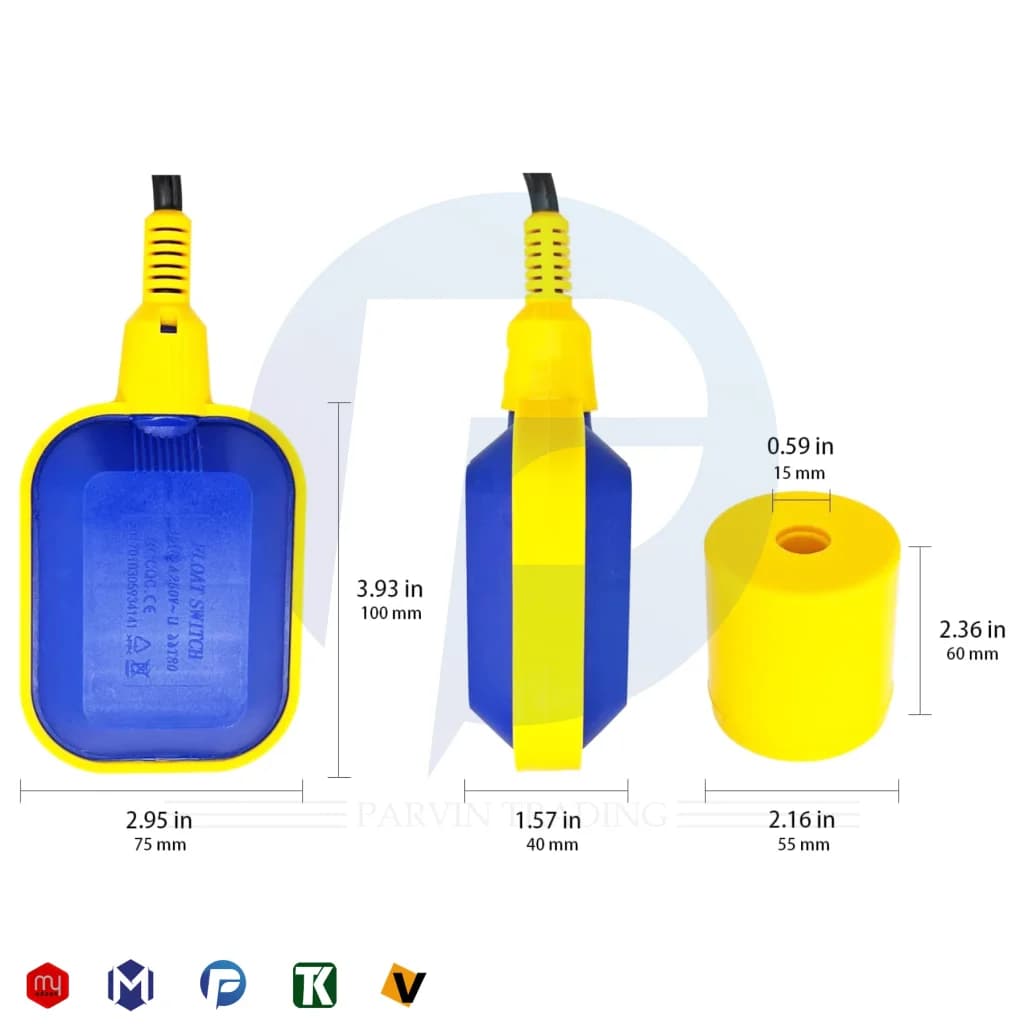 تاچکالا | مشخصات , قیمت و خرید فلوتر سوئیچ دیزل ساز مدل 80cm