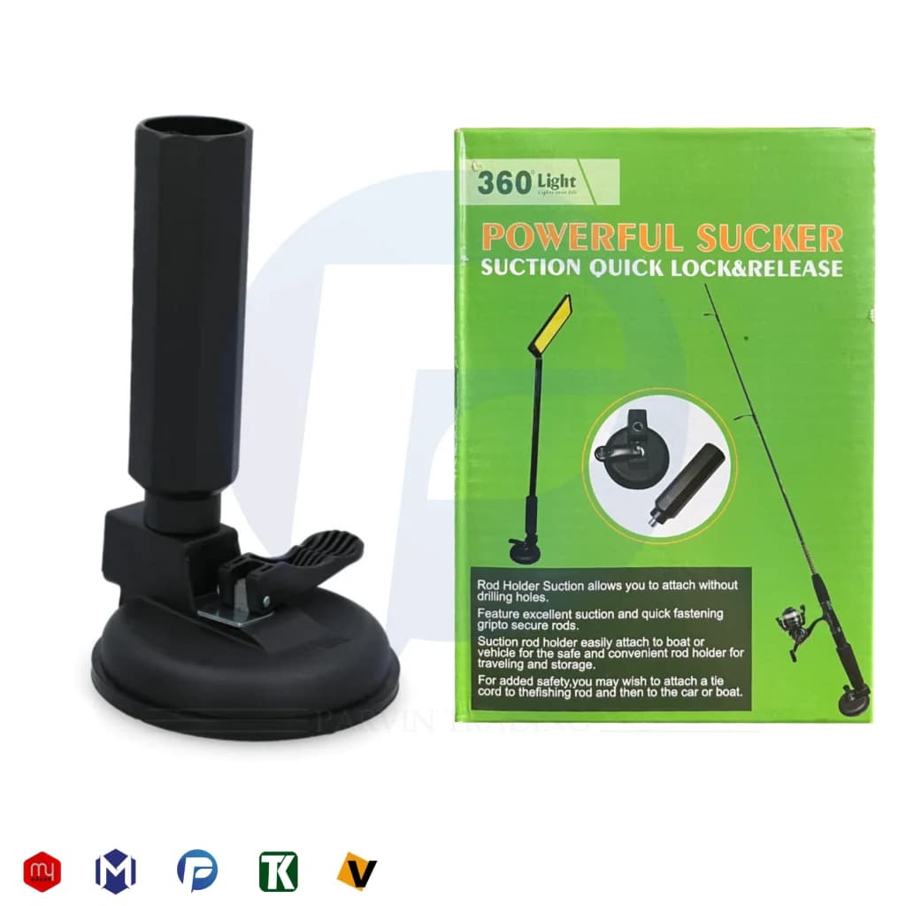 تاچکالا | مشخصات , قیمت و خرید پایه وکیوم قابل حمل 360 لایت مدل Powerful Sucker — تصویر ۵