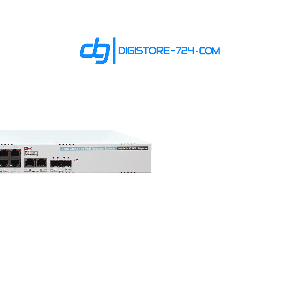 سوئیچ 24 پورت POE کی دی تی KP-2404J3SFT — تصویر ۲