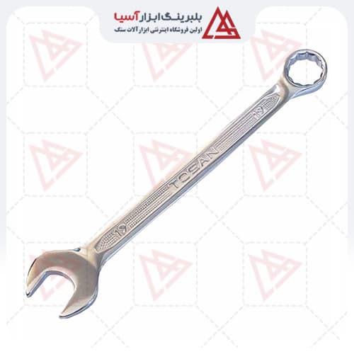 آچار یک سرتخت و یک سر رینگی توسن سایز 6 الی 36 - بلبرینگ ابزار آسیا — تصویر ۸