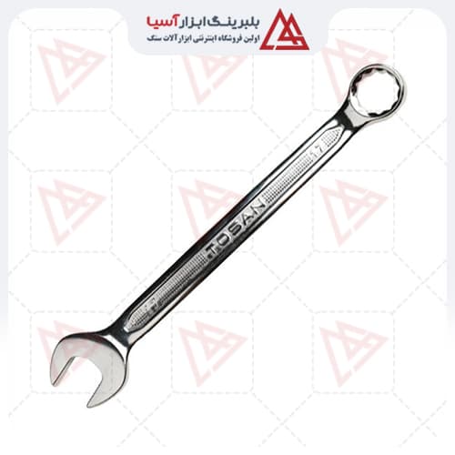 آچار یک سرتخت و یک سر رینگی توسن سایز 6 الی 36 - بلبرینگ ابزار آسیا — تصویر ۳