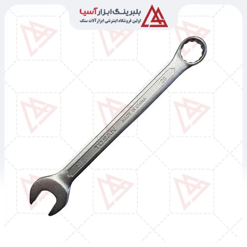 آچار یک سرتخت و یک سر رینگی توسن سایز 6 الی 36 - بلبرینگ ابزار آسیا — تصویر ۷
