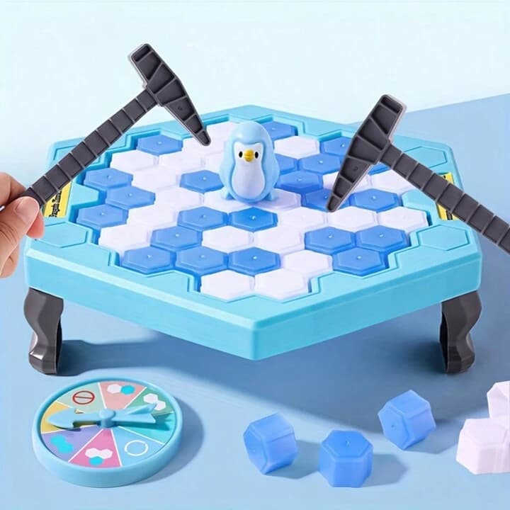 بازی فکری نجات پنگوئن (یخ شکن) مدل حفظ تعادل (Save Penguin) سایز بزرگ