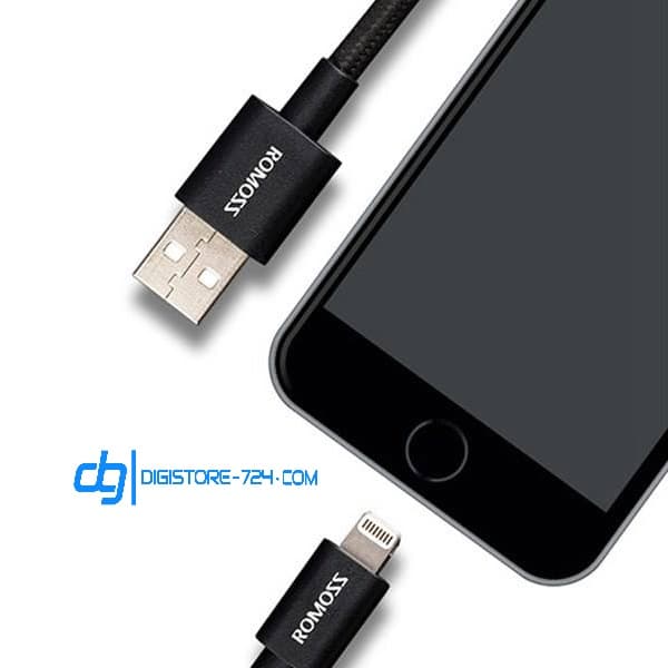 کابل 3 متری فست شارژ USB به لایتنینگ روموس CB13ns — تصویر ۳