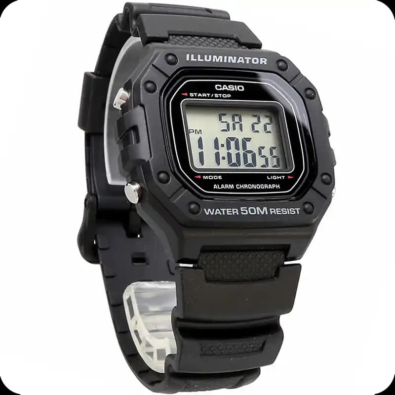 ساعت کاسیو مدل CASIO W-218H-1A