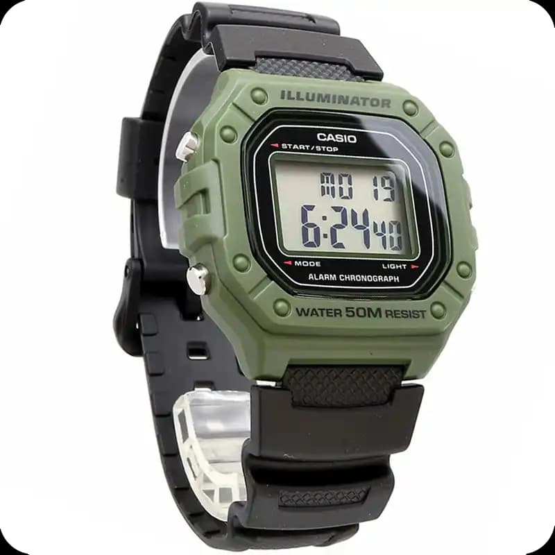 ساعت کاسیو مدل CASIO W-218H-3AV