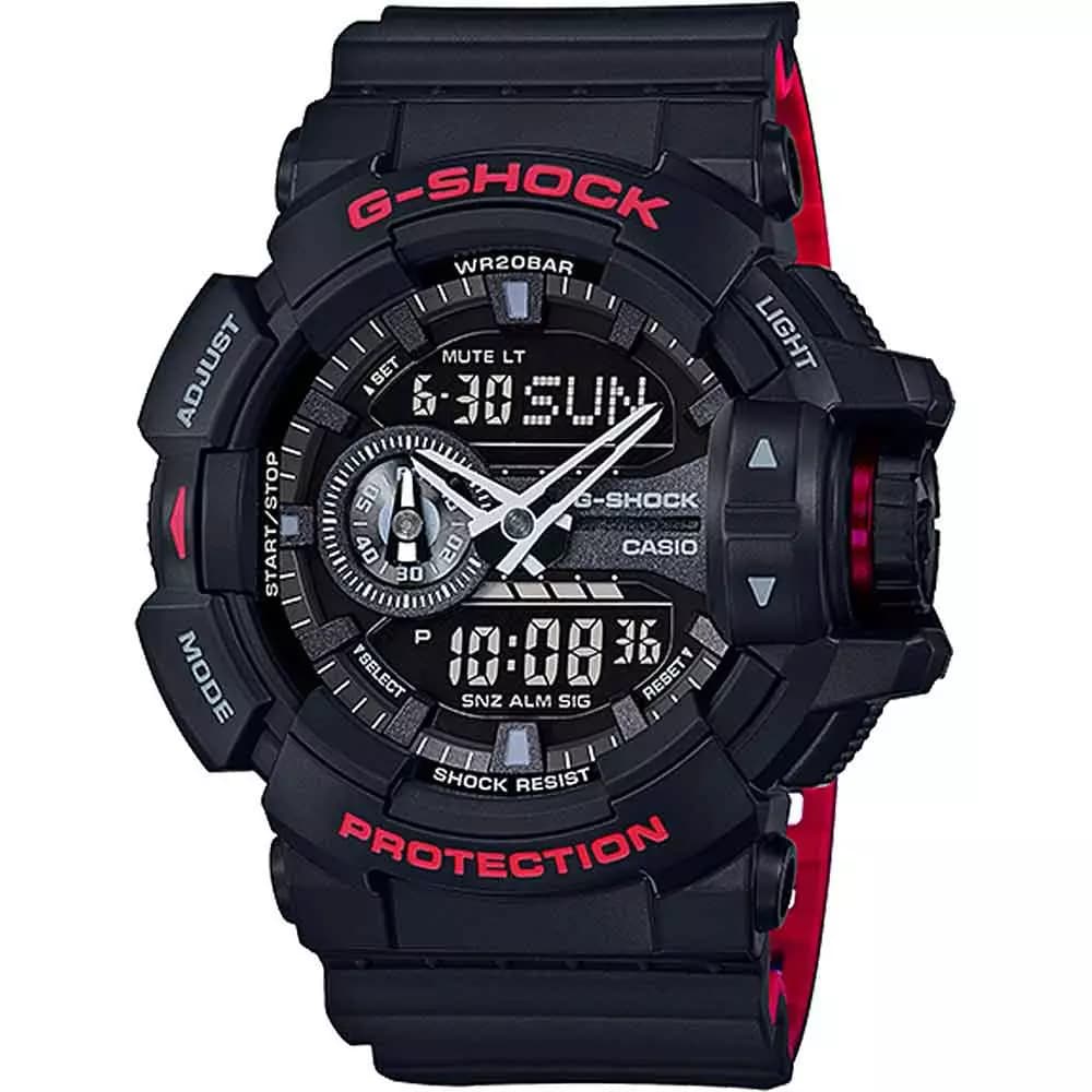ساعت مچی مردانه کاسیو، زیرمجموعه G-Shock, کد GA-400HR-1ADR — تصویر ۳