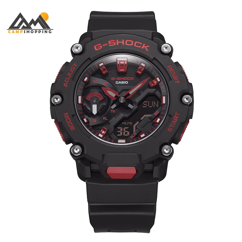 ساعت مچی مردانه کاسیو، زیرمجموعه G-Shock، کد GA-2200BNR-1ADR — تصویر ۳