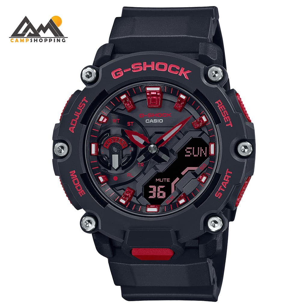 ساعت مچی مردانه کاسیو، زیرمجموعه G-Shock، کد GA-2200BNR-1ADR — تصویر ۲