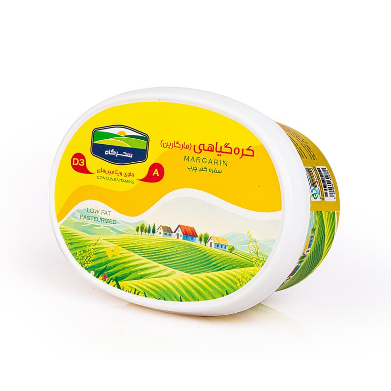 کره گیاهی 200 گرم ظرفی سحرگاه - 32 عددی