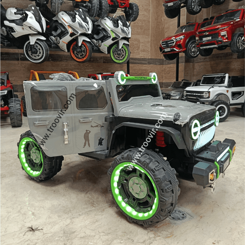 ماشین شارژی جیپ بچگانه مدل 1160L (JEEP) طراحی فوق العاده جذاب — تصویر ۲