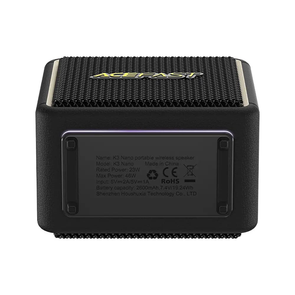 اسپیکر بلوتوثی ایس فست مدل Acefast K3 Nano + قیمت مهر 1405 — تصویر ۵