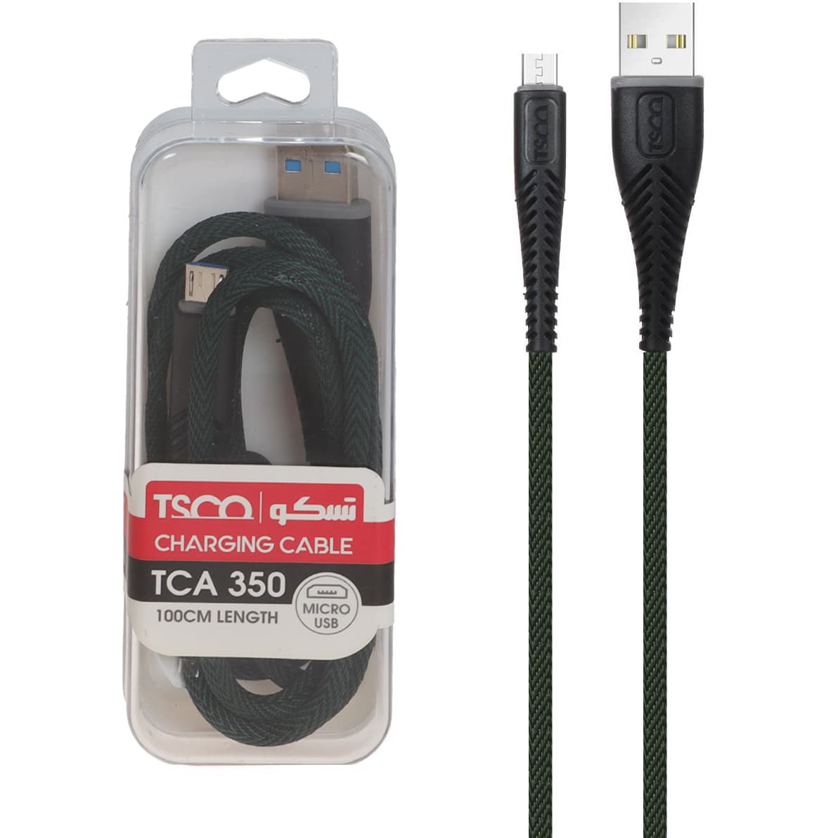 کابل میکرو یو اس بی تسکو مدل TCA350 طول ۱ متر
