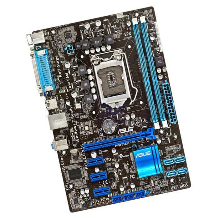 مادربورد ایسوس مدل H61 حافظه DDR3 استوک