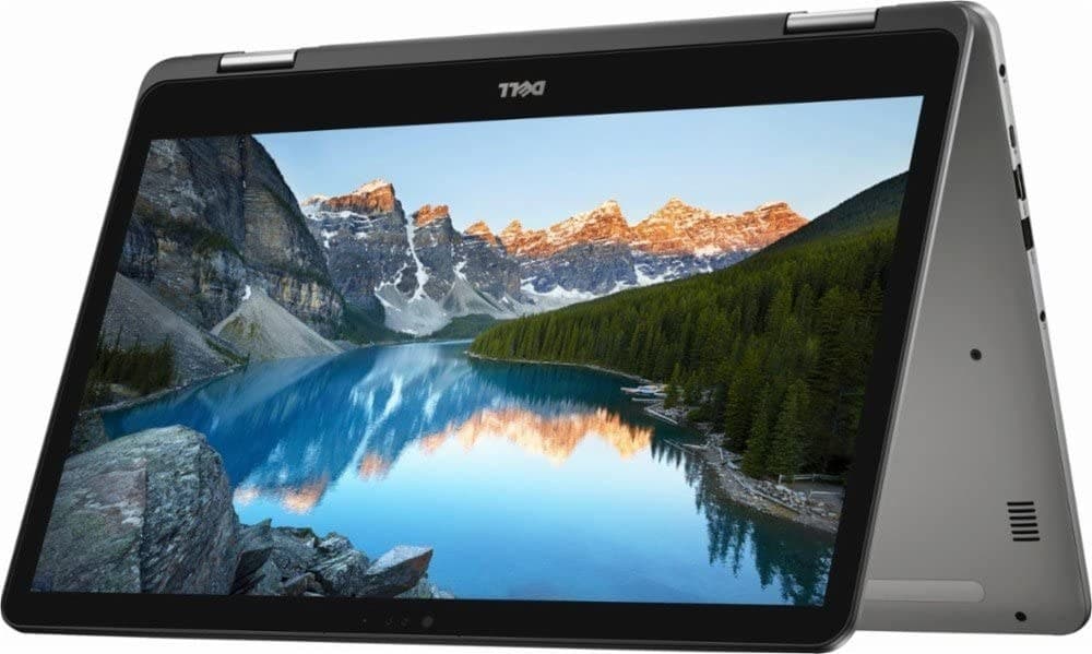 لپ تاپ کارکرده "17 مدل Dell Inspiron 17 7000 / پردازنده i7-8550U / رم 16GB DDR4/ هارد 256ssd/ کارت گرافیک mx150