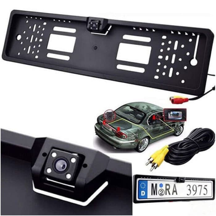 هم پلاک هم دوربین عقب خودرو محافظ پلاک Car RearView Camera — تصویر ۲