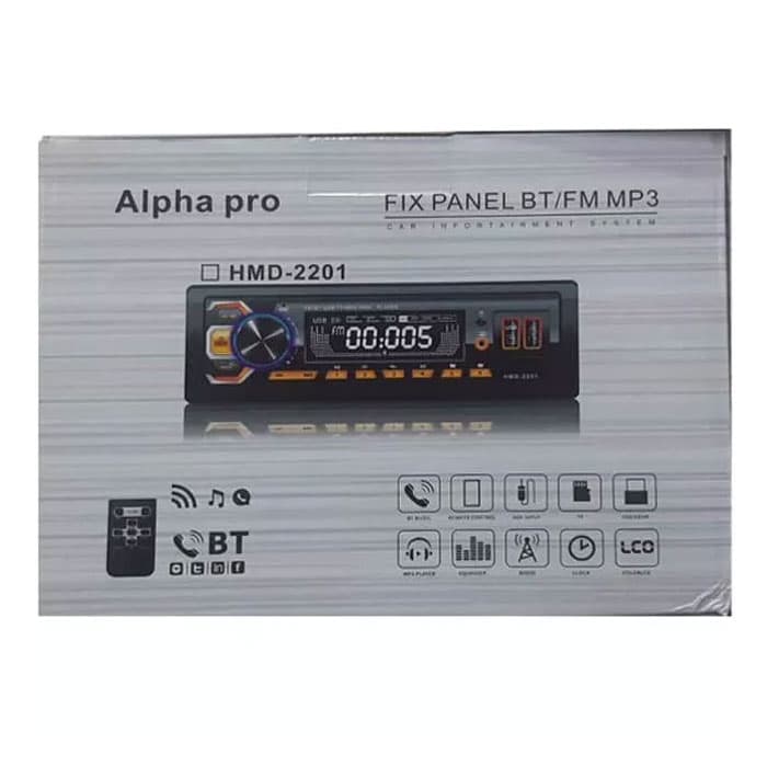 خوش صدا ترین رادیو پخش آلفاپرو مدل HMD-2201 — تصویر ۲