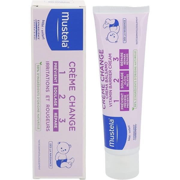 مشخصات و قیمت کرم سوختگی و محافظ پای کودک ماستلا Mustela ویتامین بریر 3 2 1 حجم 100 میل ⭐️ ویان مارکت