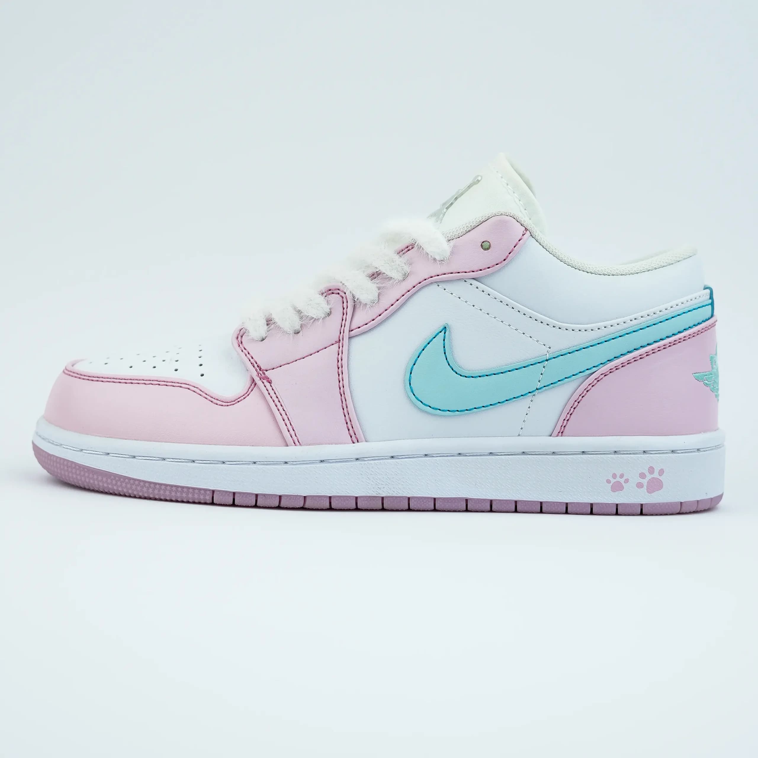 جردن وان لو صورتی آبی | Nike Air Jordan 1 Low
