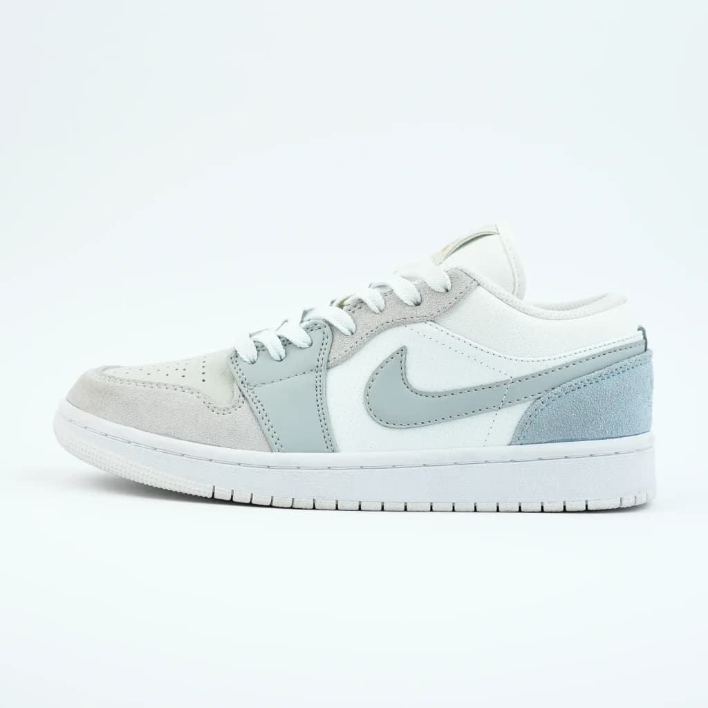 جردن وان پاریس طوسی سفید | Nike Air Jordan 1 Low — تصویر ۷
