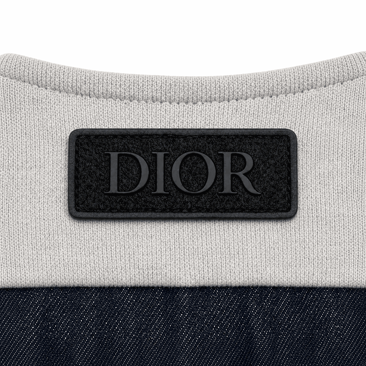 تاپ جین دیور دو رنگ | Dior Two-Tone Denim Top — تصویر ۵