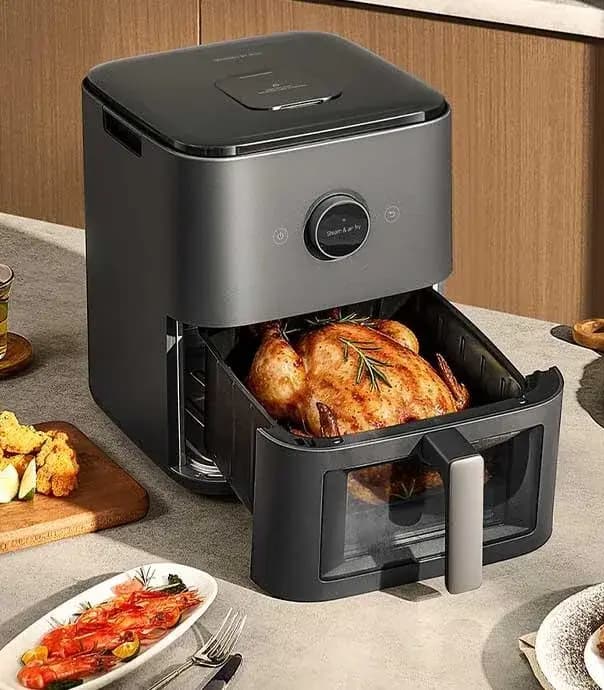 هواپز هوشمند 7 لیتری میجیا شیائومی Mijia Smart Steam Air Fryer MAF-ST701 — تصویر ۲
