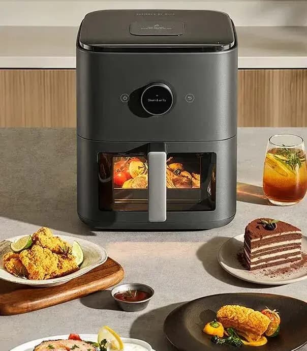 هواپز هوشمند 7 لیتری میجیا شیائومی Mijia Smart Steam Air Fryer MAF-ST701 — تصویر ۳