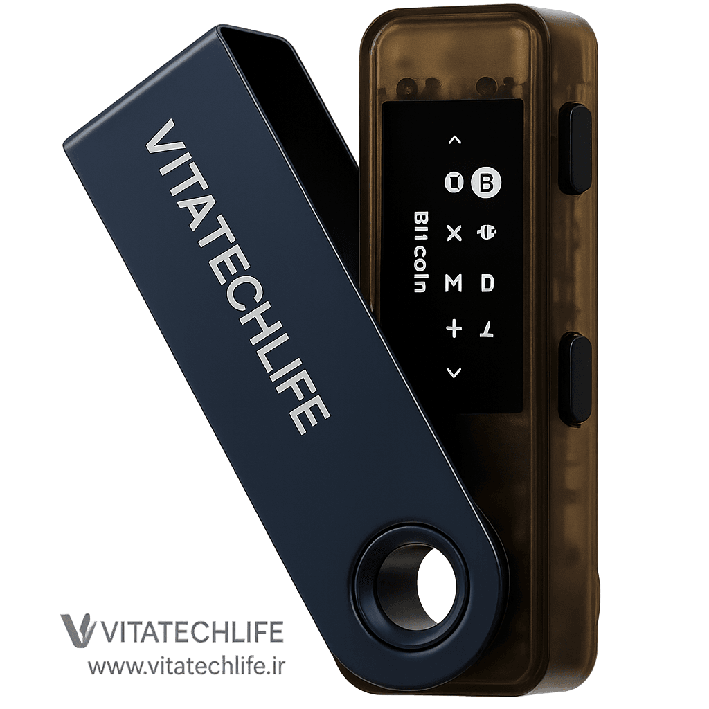 «کیف پول سخت‌افزاری Ledger Nano S Plus 2026 | گارانتی Vitasecure24»