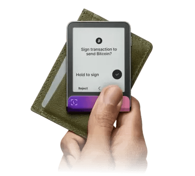 Ledger Flex2026 – لجر فلکس | طرح Crimson Magentaهمراه با Recovery Key