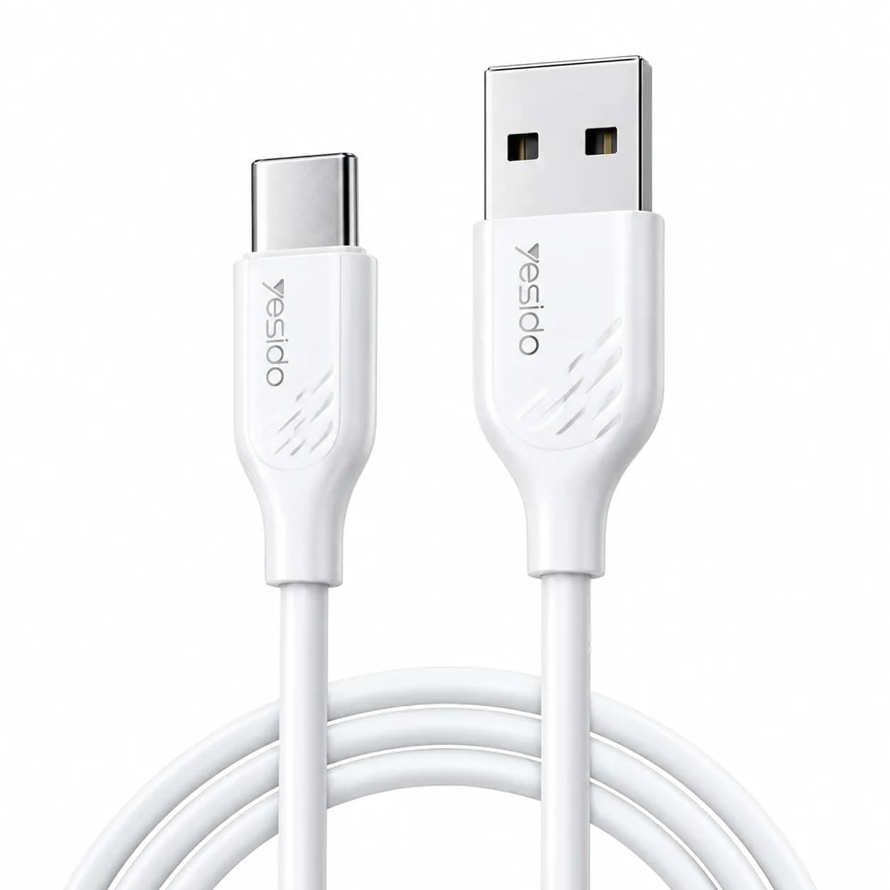 کابل شارژ USB به Type-C یسیدو مدل YESIDO CA126C توان 18 وات طول 1 متر