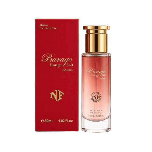 عطر جیبی زنانه و مردانه ان اف مدل Barage Rouge 540 Extrait حجم 30 میل