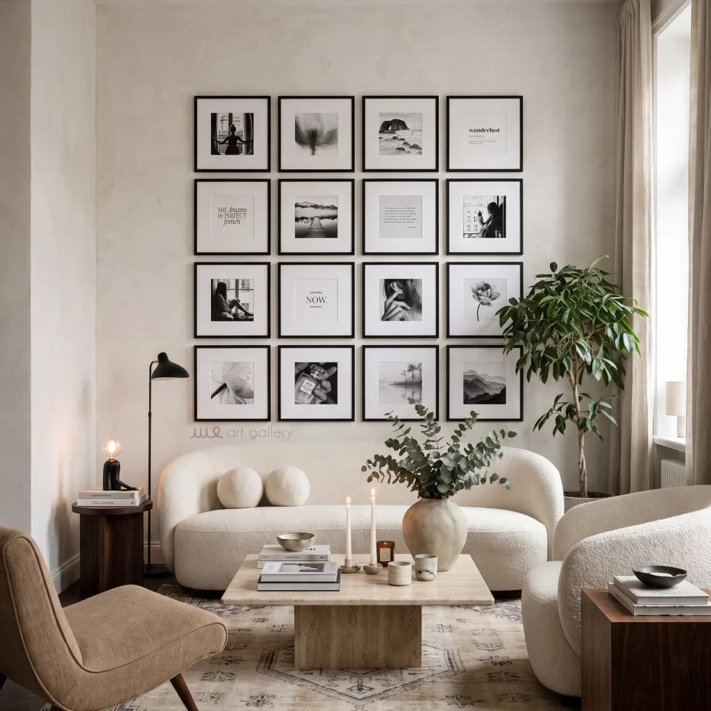 Black &amp; White curated