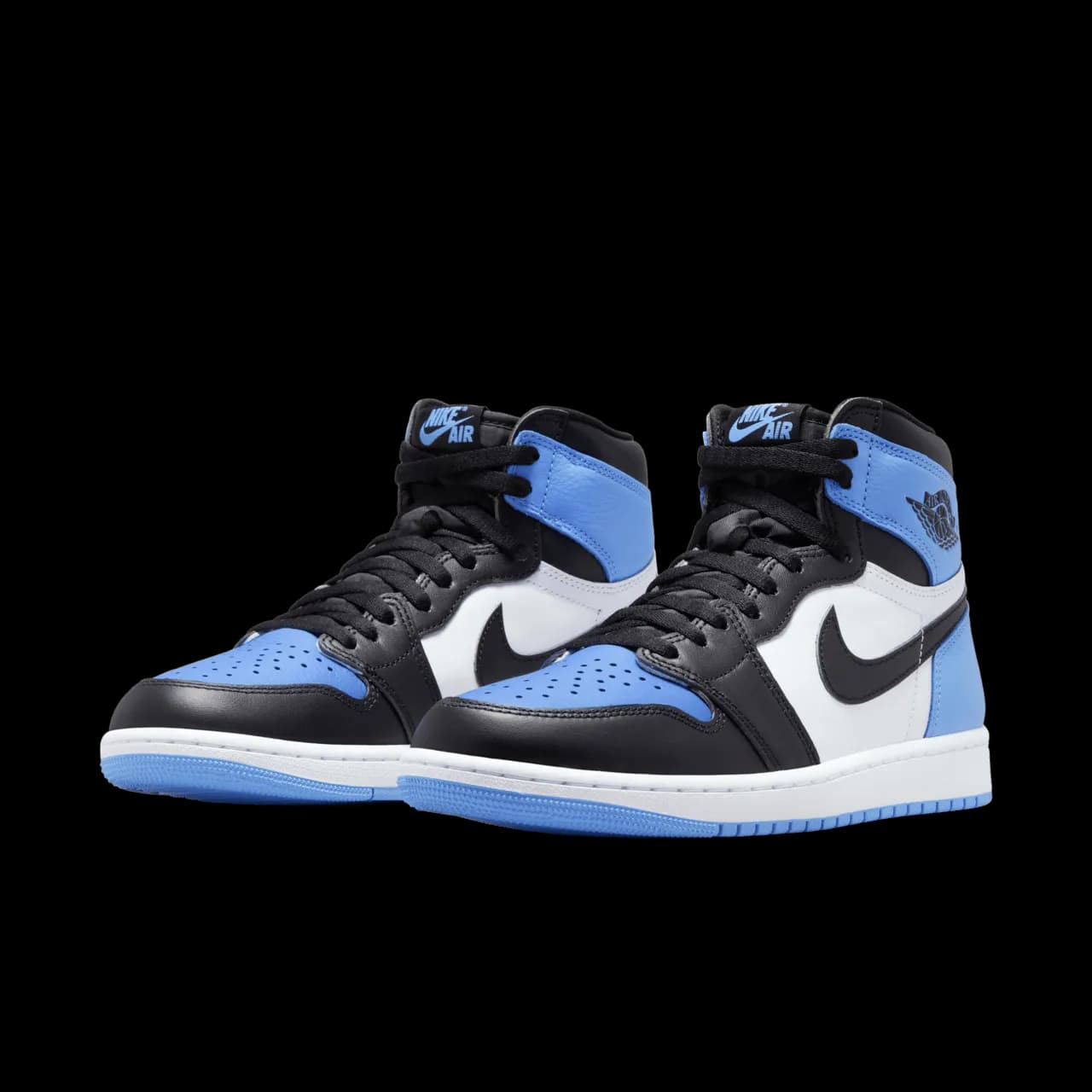Air Jordan 1 High University Blue toe — تصویر ۳