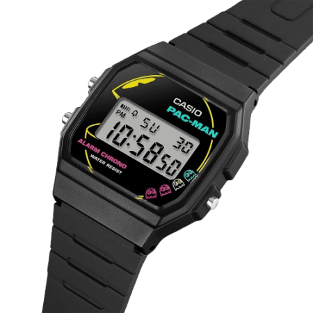 ساعت مچی دیجیتال کاسیو مدل F-91WPC-1A پک من (Casio F-91WPC-1A PAC-MAN Digital Watch) - واچ لاین | اولین و بزرگترین پلت فرم انلاین خرید ساعت — تصویر ۲