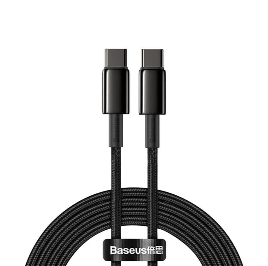 کابل تبدیل USB-C بیسوس مدل Tungsten طول 1 متر
