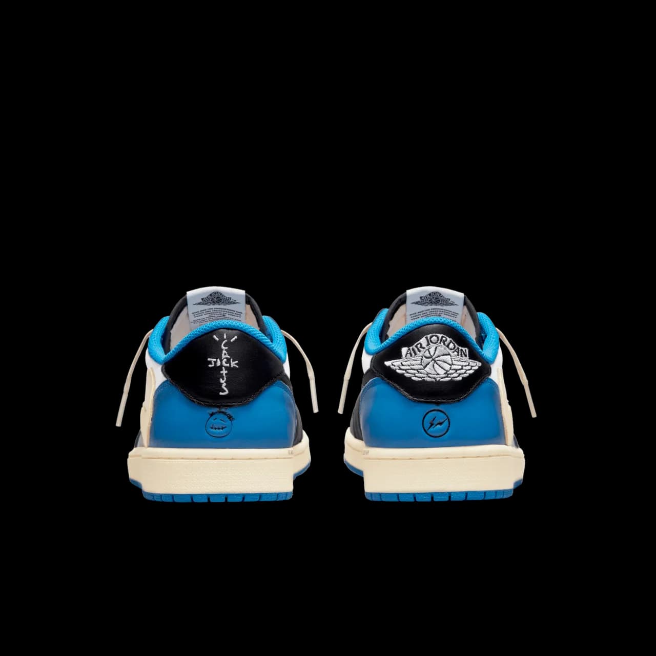 Travis Scott x Air Jordan 1 Fragment Design — تصویر ۳