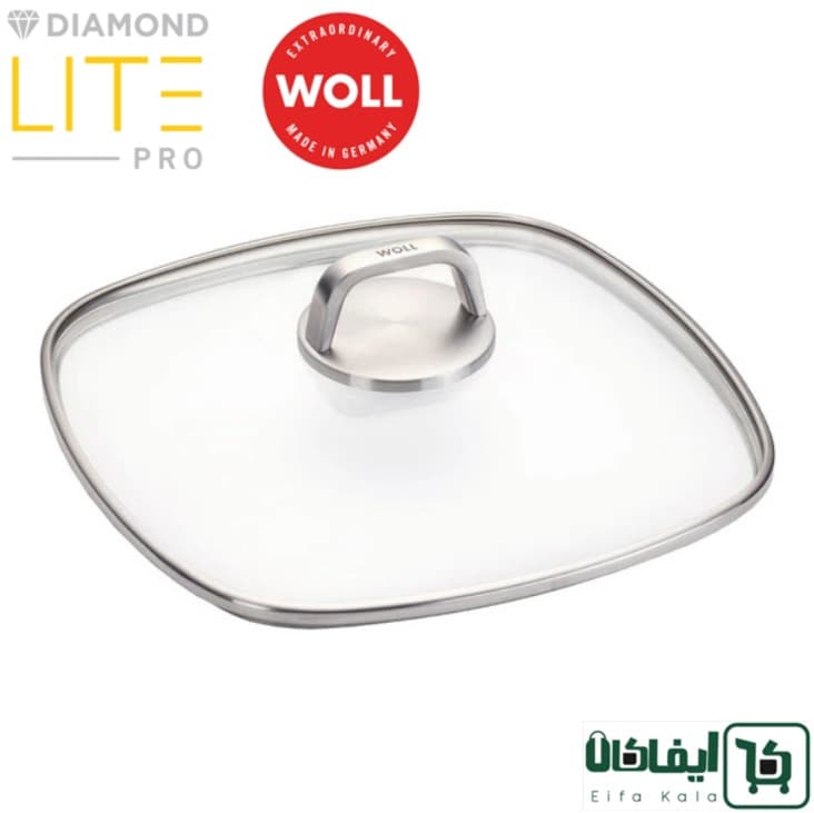 قابلمه مربع وول WOLL Diamond Lite Pro سایز 22 | ظرفیت 3.5 لیتر — تصویر ۴